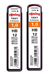 سنون قلم رصاص( 0.9مم) روترنج HB علبه 10 قطع