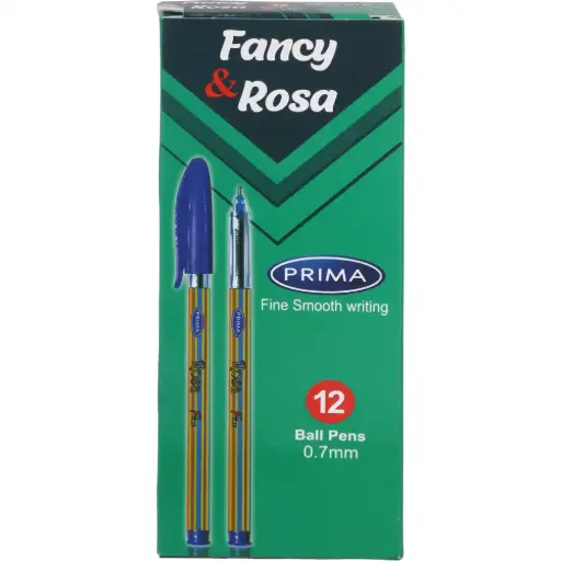 Prima pen Fancy Rosa Blue 12-Piece Pen Set Box