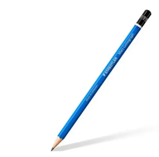 قلم رصاص ستدلر Lumograph أسود HB 100% PEFC