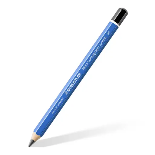 STAEDTLER Pencil Mars Lumo jumbo 6B 100% PEFC