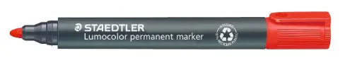 STAEDTLER Marker Lumocolor permanent Red