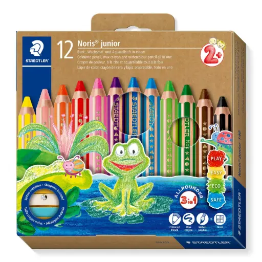 STAEDTLER Coloured pencil Noris 12p 100% PEFC