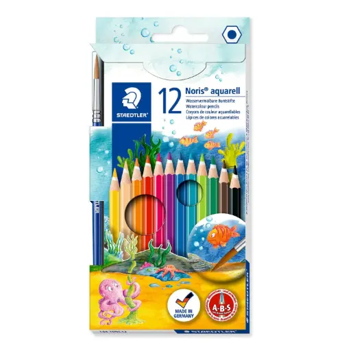 STAEDTLER Coloured pencil Noris aqu 10-12