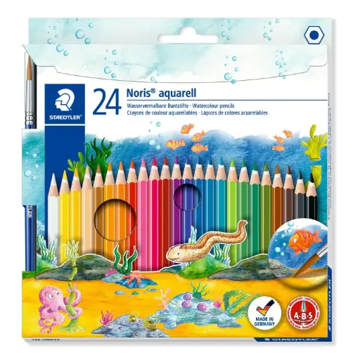 STAEDTLER Coloured pencil Noris aqu 10-24