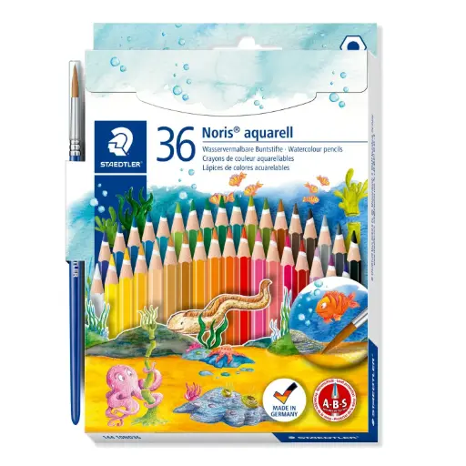 STAEDTLER Coloured pencil Noris aqu 36