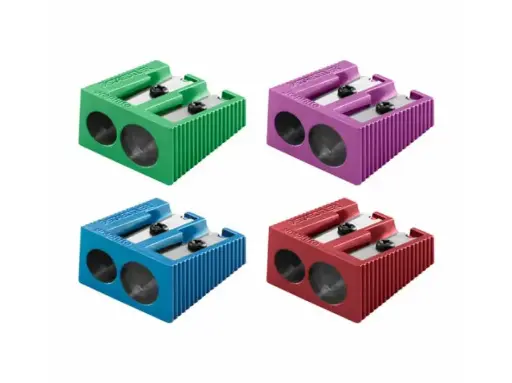 STAEDTLER Metal double-hole sharpener met.