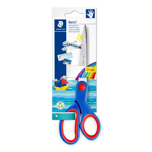 STAEDTLER Scissors Noris 21cm cardboard card