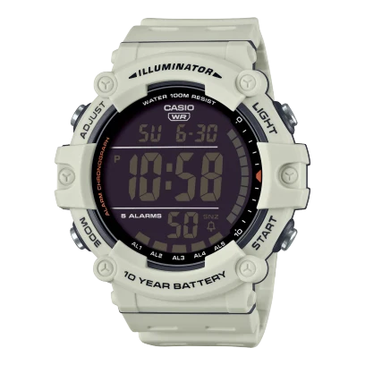 ساعة كاسيو بسوار ريزن موديل AE-1500WH-8B2VDF