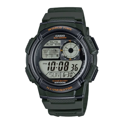 Casio Resin Band Watch AE-1000W-3AVDF