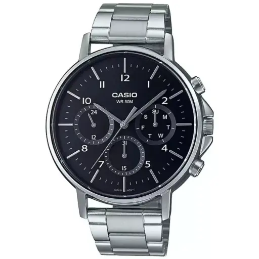 Casio Stainless Steel Band Watch MTP-E321D-1AVDF