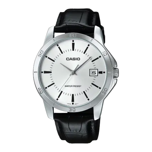 Casio Leather Band Watch MTP-V004L-7AUDF