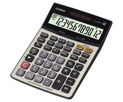 Casio Practical Calculator DJ-220DPLUS-WA-DP