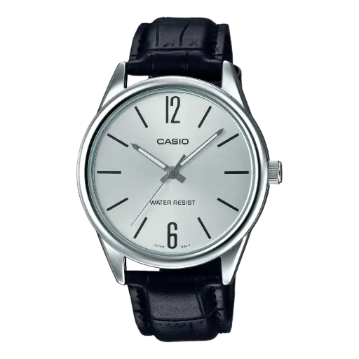 Casio Leather Band Watch MTP-V005L-7BUDF