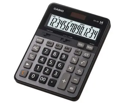 Casio Practical Calculator DS-3B-W-DP