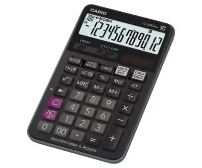 Casio Practical Calculator JJ-120DPLUS-WA-DPW