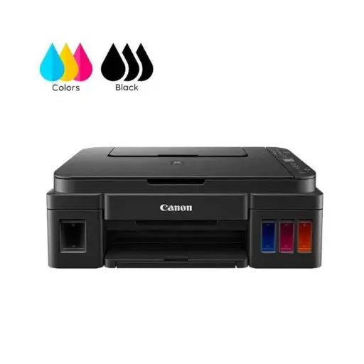 طابعة Canon PIXMA G3410 متعددة الوظائف بخزان حبر - EUM/EMB