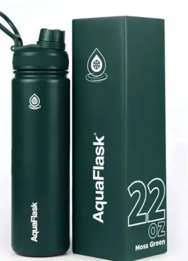 Aqua Flask Regular Water Bottle 22oz 650 ML Moss Green AF-R32