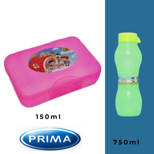 بريما لانش بوكس 150+ زجاجه كبيره