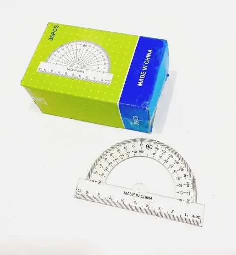 10 cm Protractor Set – 36 Pieces