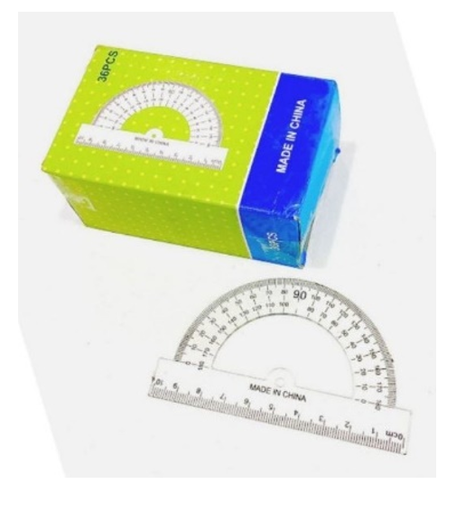 10cm Protractor Set, 36 Pieces