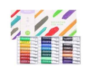 الوان ام اند جي جواش انابيب 24 لون 12 مم