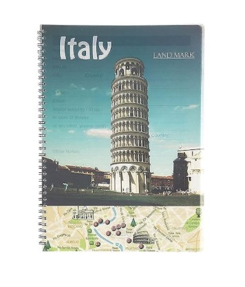 كشكول سلك 80 ورقه A4 ياسين اشكال