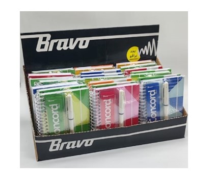 Bravo Notebook Mini Concord 120 Sheets