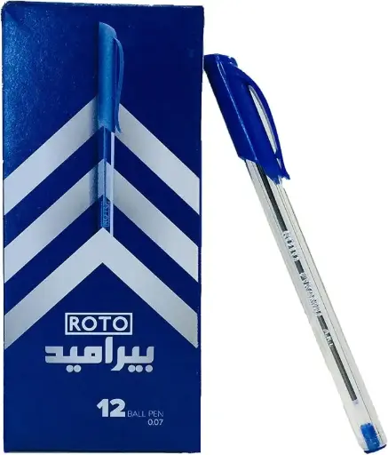 Roto 12-Piece Pen Set Box Roto Pyramid Blue