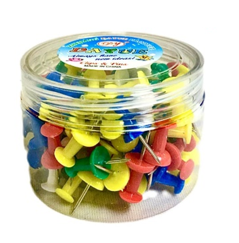 Office Push Pins Long Box Vacuum Pack