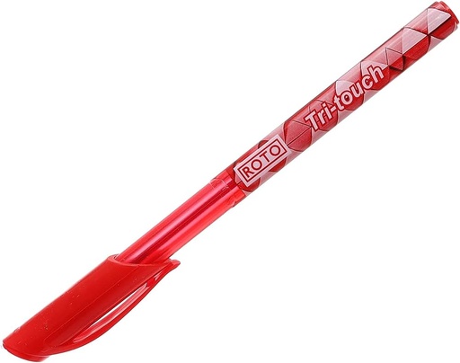 Roto 12-Piece Pen Set Box Roto Tri-Touch Red