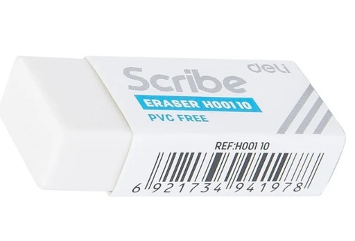 Deli Eraser White Piece EH00110