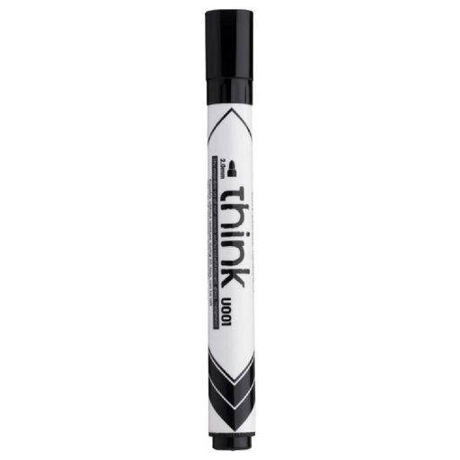 Deli Whiteboard Marker Tip Flat Black