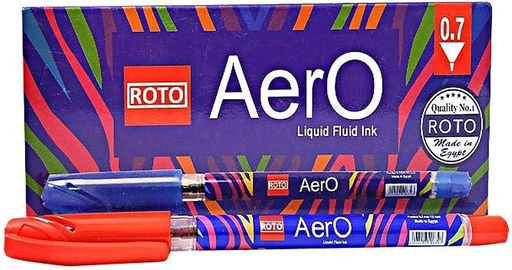  علبة 12 قلم روتو ايرو  احمر