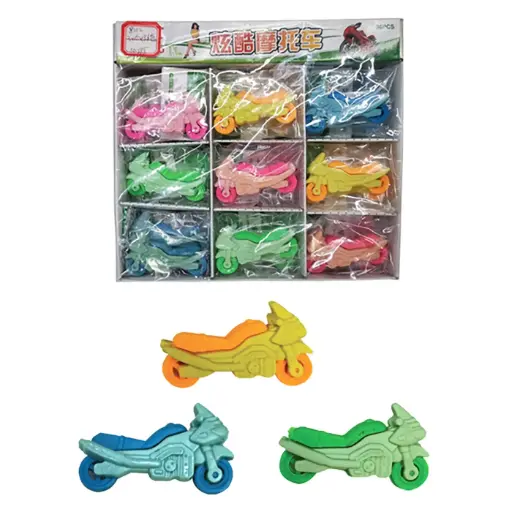 Eraser Motorcycle 6131 Single Piece