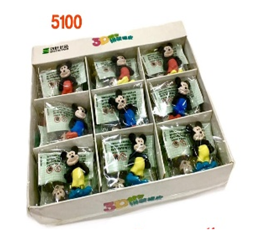 استيكة ميكي رقم 5100 بالقطعه