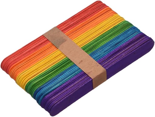 خافض لسان ملون صغير