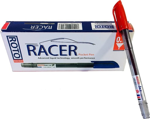 Roto 12-Piece Pen Set Box Roto Racer Red