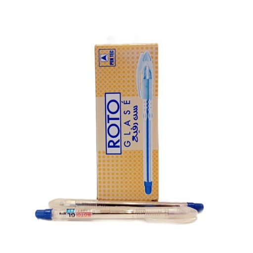 علبة 12 قلم روتو جيلاسية  ازرق