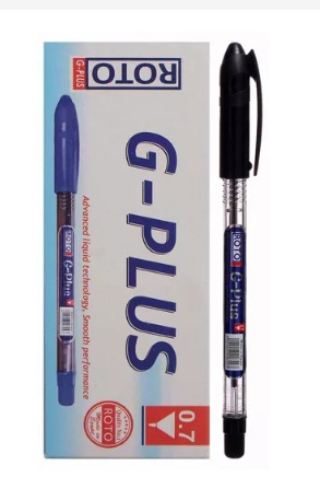 علبة 12 قلم روتو جى بلس اسود