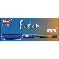 علبة 12 قلم روتو فيوشن ازرق