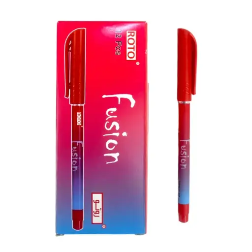 Roto 12-Piece Pen Set Box Roto Fusion Red
