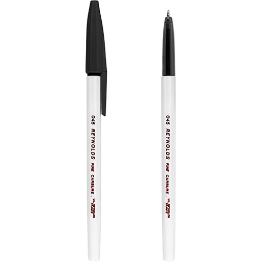 Reynolds 045 Black Pen, Box of 50