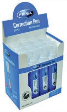 بريما دستة كوريكتور سائل101 كبير 12 قطعه